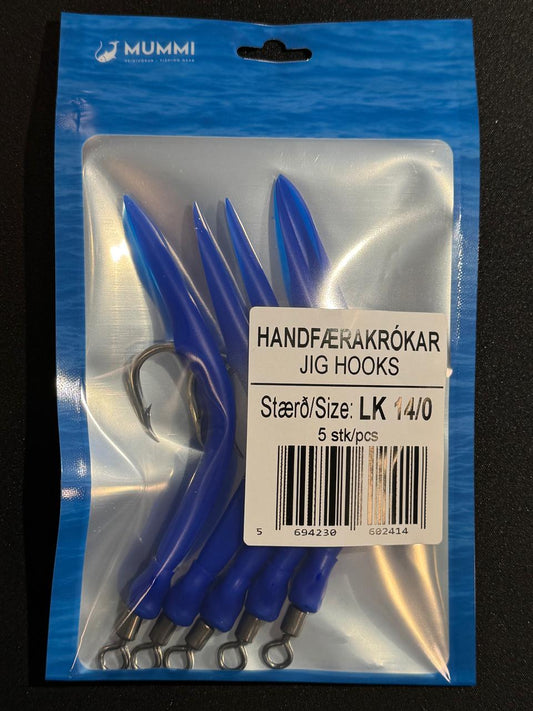 LK 14/0 Hooks short - Standard - 5 pcs/pack