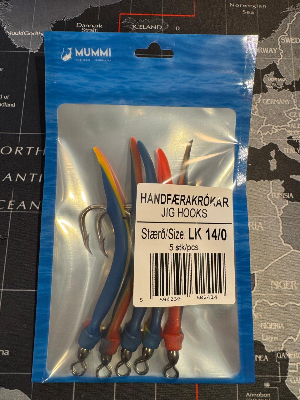 LK 14/0 Hooks short - Standard - 5 pcs/pack