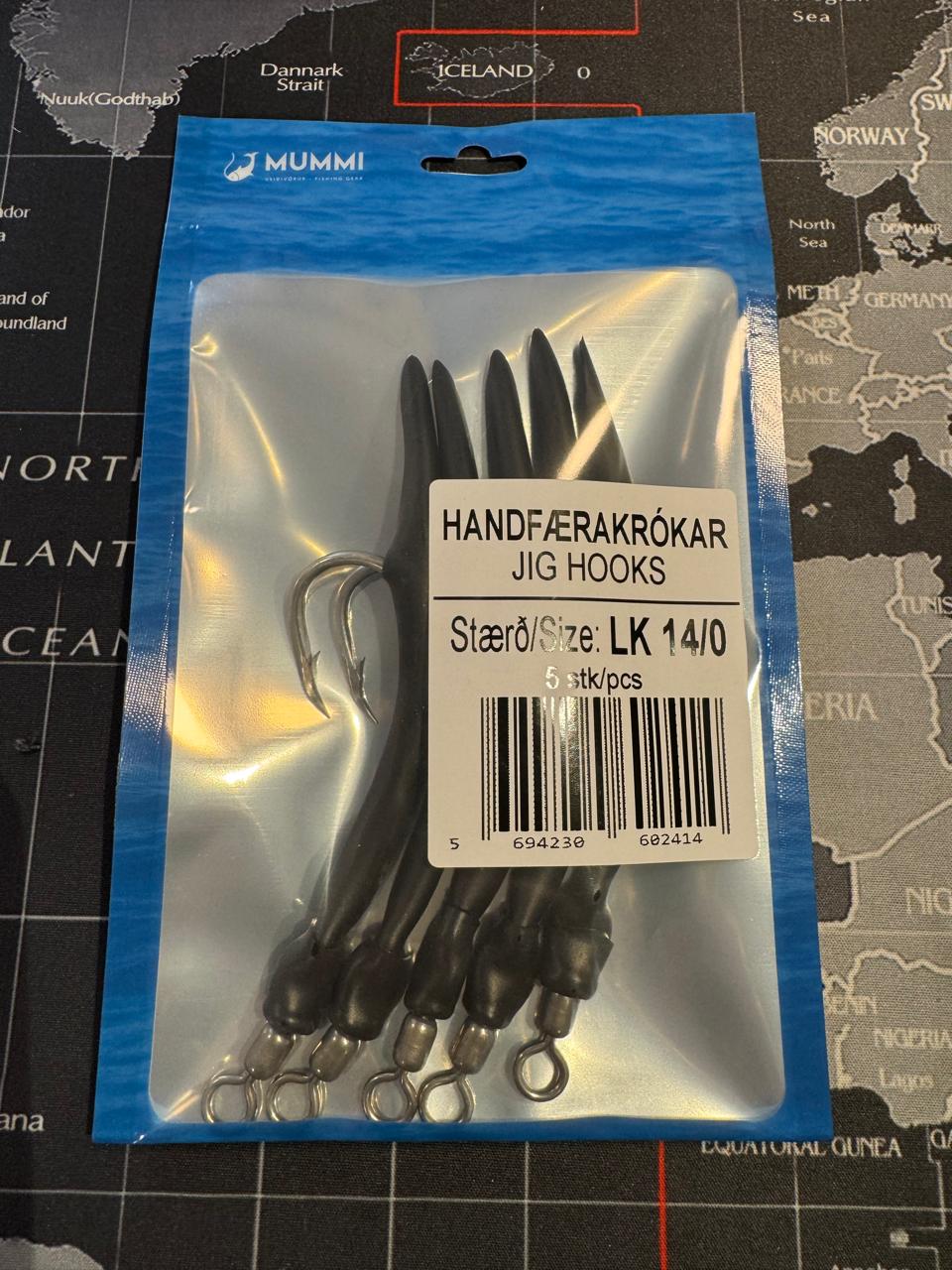 LK 14/0 Hooks short - Standard - 5 pcs/pack