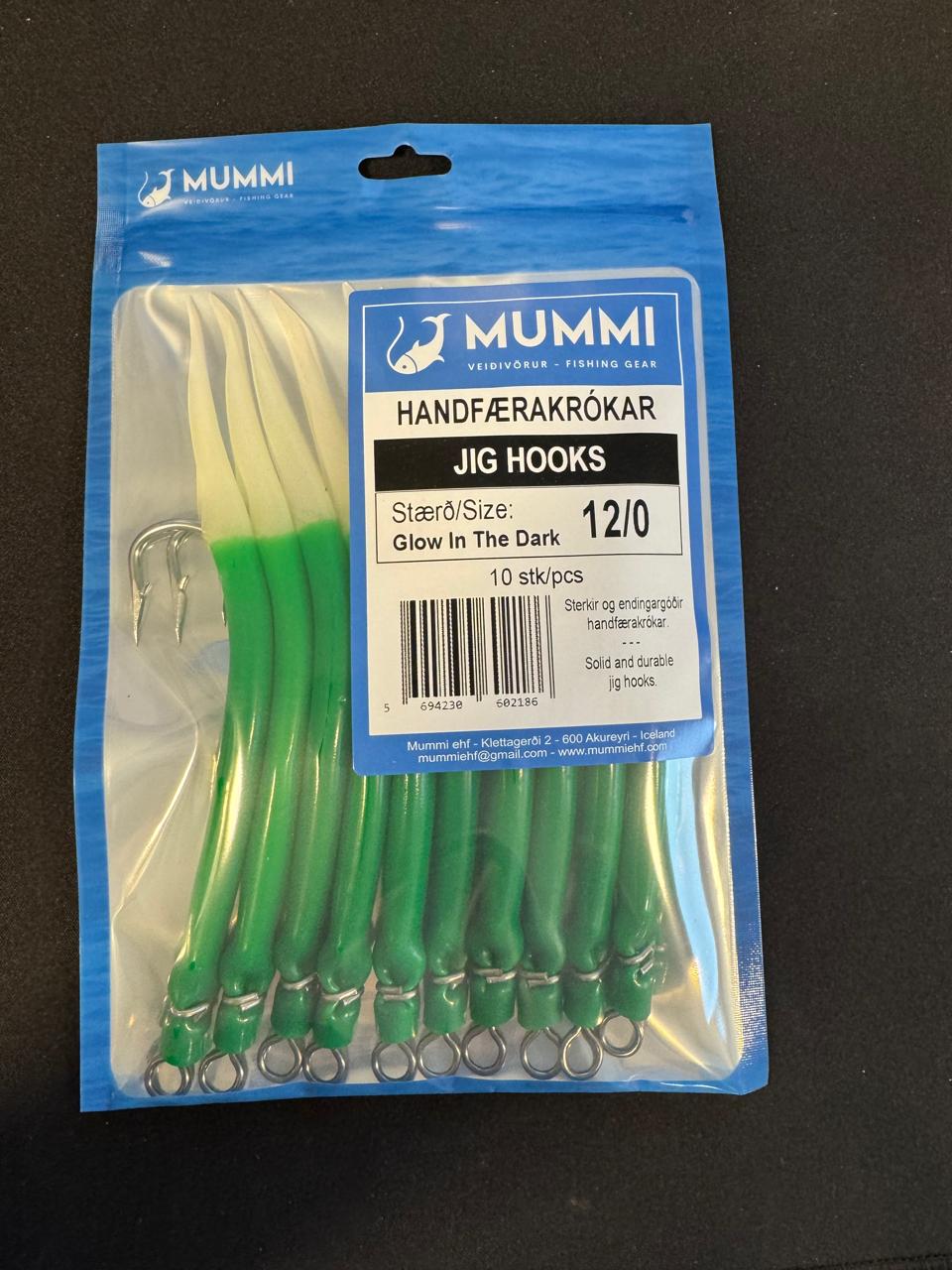 12/0 Hooks Luminous - 10 pcs/pack