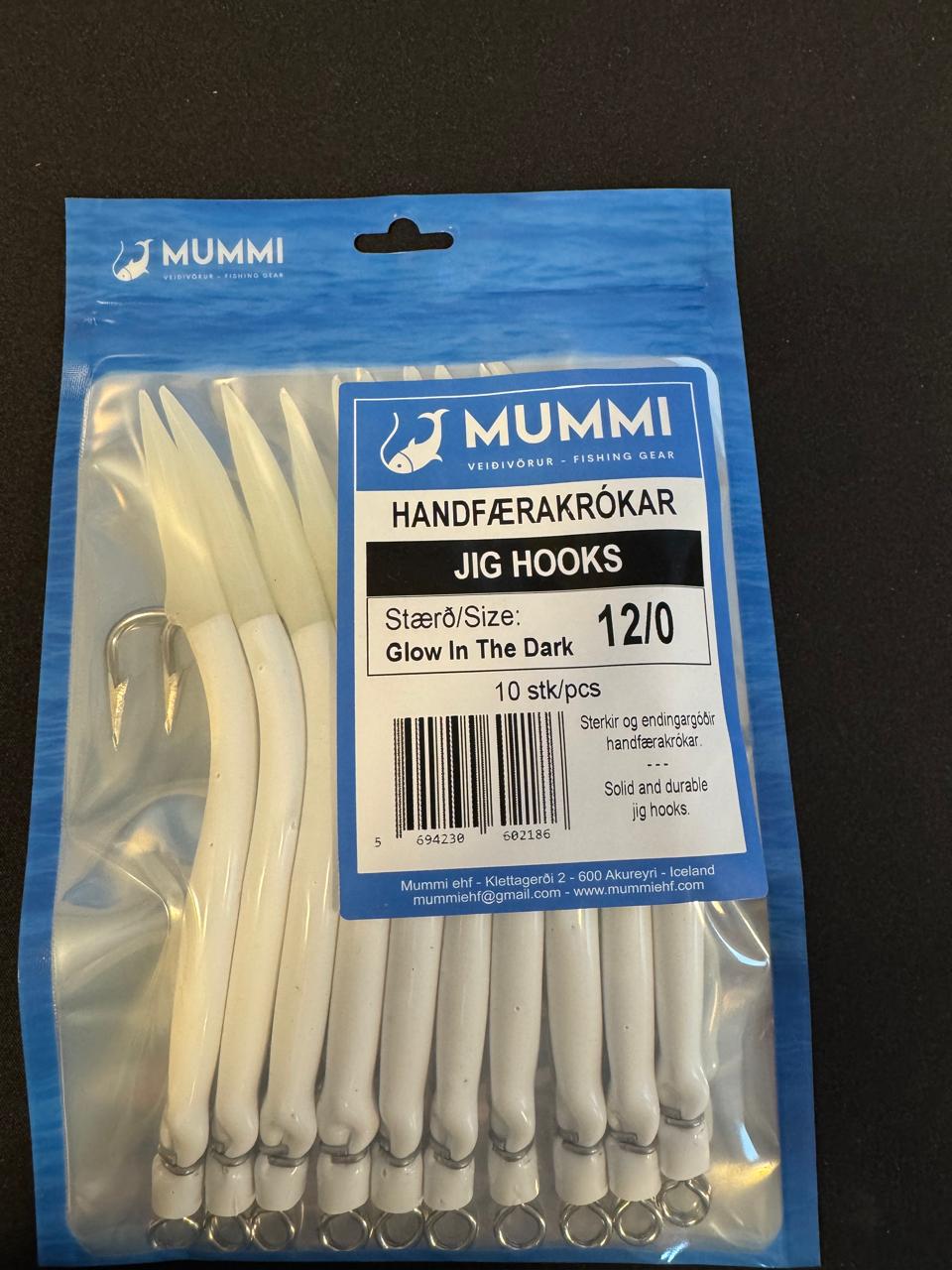 12/0 Hooks Luminous - 10 pcs/pack