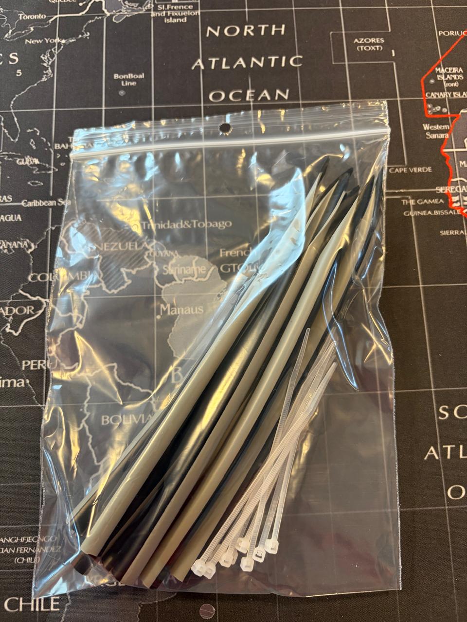 Gúmmí fyrir handfærakróka 12/0 og 13/0 – með dragspennum - 10 stk/pakkningu